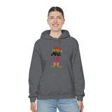 Mrs. Elf Unisex Heavy Blend Hooded Sweatshirt! Winter Vibes!