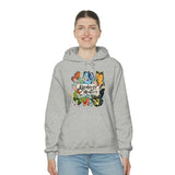 Kindness Matters Vintage Butterflies Unisex Heavy Blend Hooded Sweatshirt! Spring Vibes!