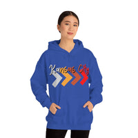 Kansas City Football Arrow Colors Unisex Heavy Blend Hooded Sweatshirt! Football Season!