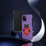 Valentines Day Your Perfect Kitten Purple Tough Phone Cases, Case-Mate! Spring Vibes!