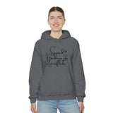 Spread Kindness Like Snowflakes Unisex Hooded Sweatshirt! Winter Vibes!