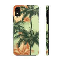 Palm Tree's Green and Orange Tough Phone Cases, Case-Mate! Summer Vibes!