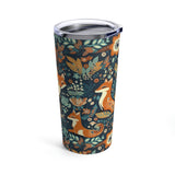 Vintage 70's Inspired Foxy Florals Tumbler 20oz!