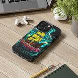 Ship in a Bottle Neon Colors Tough Phone Cases!