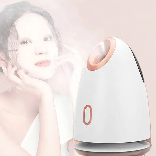 Advanced Facial Steamer & Skin Rejuvenator with Ultrasonic Scrubber