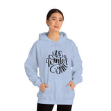 It's Winter Yall Unisex Heavy Blend Hooded Sweatshirt! Winter Vibes!