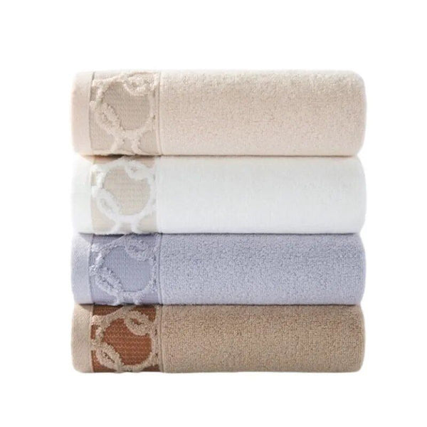 Luxury Jacquard Cotton Towel Set