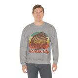 Vintage Kansas City Chief Head Unisex Heavy Blend Crewneck Sweatshirt! Football Season!