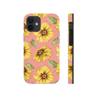 Pink Sunflower Tough Phone Cases, Case-Mate! Summer Vibes!