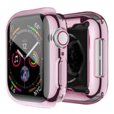 Universal TPU Bumper Case with Screen Protector for Smartwatch - Fits Multiple Sizes & Series