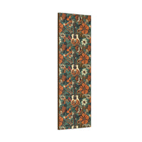 Floral Vintage 70's Inspired Guitar Canvas Gallery Wraps!