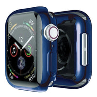 Universal TPU Bumper Case with Screen Protector for Smartwatch - Fits Multiple Sizes & Series