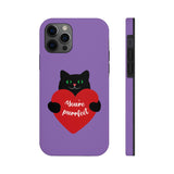 Valentines Day Your Perfect Kitten Purple Tough Phone Cases, Case-Mate! Spring Vibes!