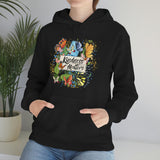 Kindness Matters Vintage Butterflies Unisex Heavy Blend Hooded Sweatshirt! Spring Vibes!