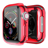 Universal TPU Bumper Case with Screen Protector for Smartwatch - Fits Multiple Sizes & Series