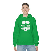 Talk to Me Pop Pop Unisex Heavy Blend Hooded Sweatshirt! Grandparent Vibes! Fathers Day!