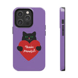 Valentines Day Your Perfect Kitten Purple Tough Phone Cases, Case-Mate! Spring Vibes!