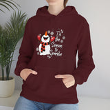 Tis The Season To Sparkle Unisex Heavy Blend Hooded Sweatshirt! Winter Vibes!