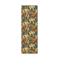 Vintage 70's Inspired Elephant Florals Canvas Gallery Wraps!