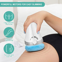Handheld Electric Body Slimming Massager with Vibrating Rollers