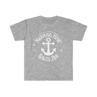 Mermaid Hair and Salty Air Anchor Light Version Unisex Graphic Tees! Summer Vibes!