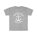 Mermaid Hair and Salty Air Anchor Light Version Unisex Graphic Tees! Summer Vibes!