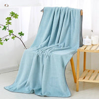 Luxurious Quick-Dry Coral Fleece Bath Towel