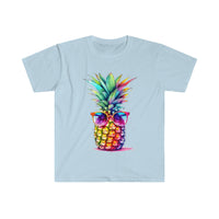 Pineapple Sunglasses Summer Time Fun Unisex Graphic Tees! Summer Vibes!