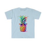 Pineapple Sunglasses Summer Time Fun Unisex Graphic Tees! Summer Vibes!