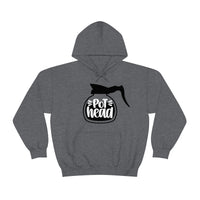 Pot Head Coffee Lovers Unisex Heavy Blend Hooded Sweatshirt! Sarcastic Vibes!