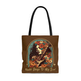 Vintage 70s Inspired Music Sings to My Soul Tote Bag!