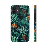 Teal Blue Pineapples Tough Phone Cases, Case-Mate! Summer Vibes!