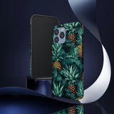 Teal Blue Pineapples Tough Phone Cases, Case-Mate! Summer Vibes!