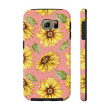 Pink Sunflower Tough Phone Cases, Case-Mate! Summer Vibes!