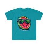 Watermelon Sunglasses Summertime Unisex Graphic Tees! Summer Vibes!