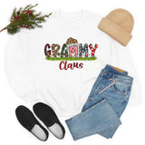 Grammy Claus Unisex Heavy Blend Crewneck Sweatshirt! Winter Vibes!