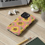 Pink Sunflower Tough Phone Cases, Case-Mate! Summer Vibes!