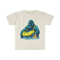 Sasquatch Rubby Ducky Funny Unisex Graphic Tees! Sarcastic Vibes!