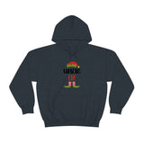 Uncle Elf Unisex Heavy Blend Hooded Sweatshirt! Winter Vibes!