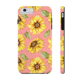 Pink Sunflower Tough Phone Cases, Case-Mate! Summer Vibes!