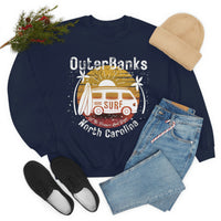 Outer Banks North Carolina Let The Treasure Hunt Begin Unisex Heavy Blend Crewneck Sweatshirt! Summer Vibes!