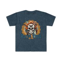 Roam Free Pirate Skeleton Unisex Graphic Tees! Summer Vibes!