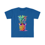 Pineapple Sunglasses Summer Time Fun Unisex Graphic Tees! Summer Vibes!