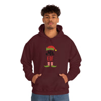 Mr. Elf Unisex Heavy Blend Hooded Sweatshirt! Winter Vibes!