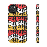 Kansas City Football Red Wave Tough Phone Cases, Football Season!