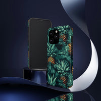 Teal Blue Pineapples Tough Phone Cases, Case-Mate! Summer Vibes!