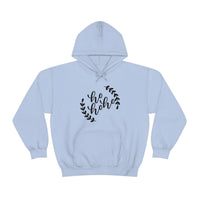 Ho Ho Ho Minimalistic Christmas Unisex Heavy Blend Hooded Sweatshirt! Winter Vibes!