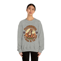 Fatherhood is a Walk in the park Fathers Day Unisex Heavy Blend Crewneck Sweatshirt!