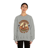 Fatherhood is a Walk in the park Fathers Day Unisex Heavy Blend Crewneck Sweatshirt!