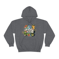 Kindness Matters Vintage Butterflies Unisex Heavy Blend Hooded Sweatshirt! Spring Vibes!